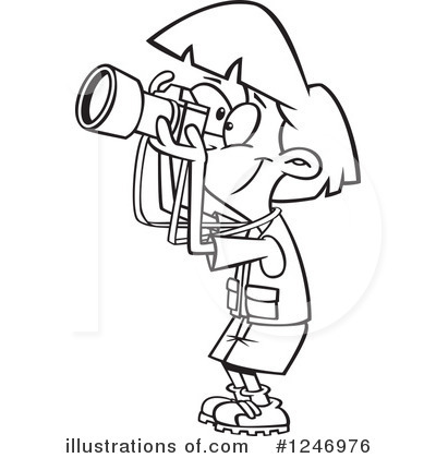 Camera Clipart #1246976 by toonaday