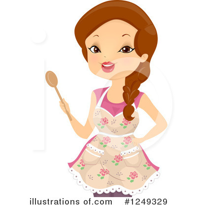 Housewife Clipart #1249329 by BNP Design Studio