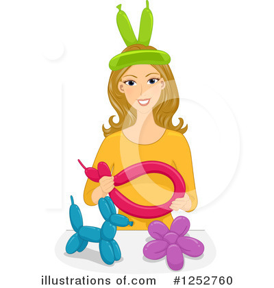 Royalty-Free (RF) Woman Clipart Illustration by BNP Design Studio - Stock Sample #1252760