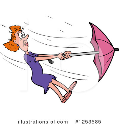 Royalty-Free (RF) Woman Clipart Illustration by LaffToon - Stock Sample #1253585