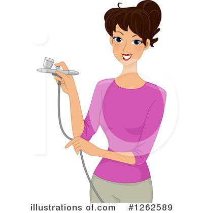 Royalty-Free (RF) Woman Clipart Illustration by BNP Design Studio - Stock Sample #1262589