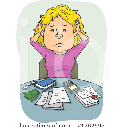Stressed Clipart #1262595 by BNP Design Studio