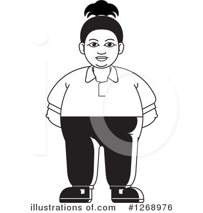 Royalty-Free (RF) Woman Clipart Illustration by Lal Perera - Stock Sample #1268976