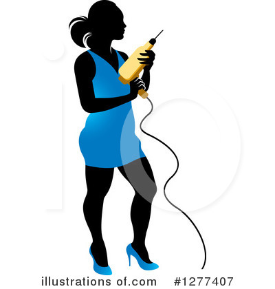 Royalty-Free (RF) Woman Clipart Illustration by Lal Perera - Stock Sample #1277407