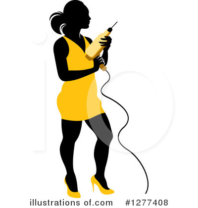Royalty-Free (RF) Woman Clipart Illustration by Lal Perera - Stock Sample #1277408