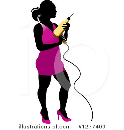 Royalty-Free (RF) Woman Clipart Illustration by Lal Perera - Stock Sample #1277409