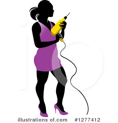 Royalty-Free (RF) Woman Clipart Illustration by Lal Perera - Stock Sample #1277412