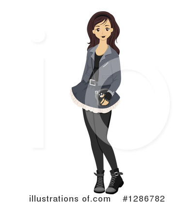 Royalty-Free (RF) Woman Clipart Illustration by BNP Design Studio - Stock Sample #1286782