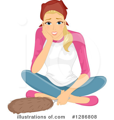 Royalty-Free (RF) Woman Clipart Illustration by BNP Design Studio - Stock Sample #1286808