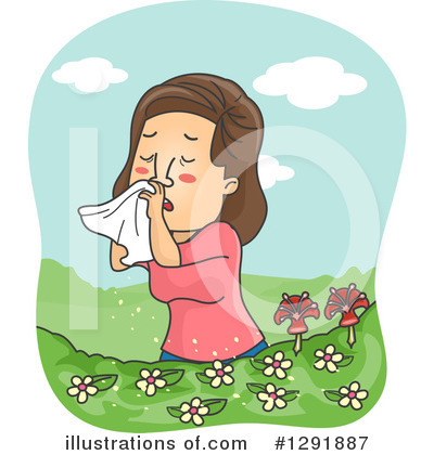 Allergies Clipart #1291887 by BNP Design Studio