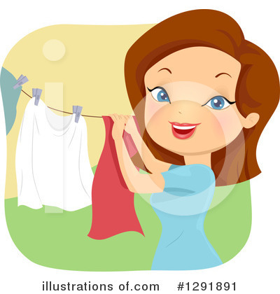 Royalty-Free (RF) Woman Clipart Illustration by BNP Design Studio - Stock Sample #1291891