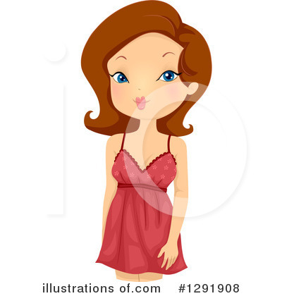 Royalty-Free (RF) Woman Clipart Illustration by BNP Design Studio - Stock Sample #1291908