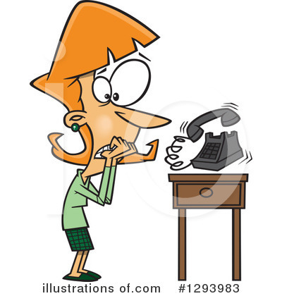 Telephone Clipart #1293983 by toonaday