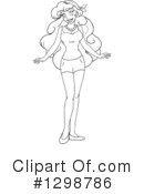 Woman Clipart #1298786 by Liron Peer