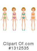 Woman Clipart #1312535 by Melisende Vector