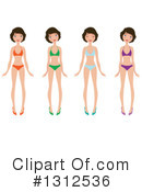 Woman Clipart #1312536 by Melisende Vector
