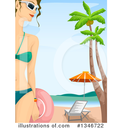 At The Beach Clipart #1346722 by BNP Design Studio