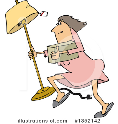 Royalty-Free (RF) Woman Clipart Illustration by djart - Stock Sample #1352142