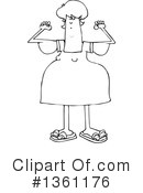 Woman Clipart #1361176 by djart