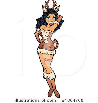 Pinup Clipart #1364700 by Clip Art Mascots