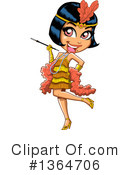 Woman Clipart #1364706 by Clip Art Mascots