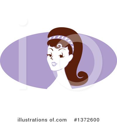 Pinup Woman Clipart #1372600 by BNP Design Studio