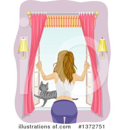 Royalty-Free (RF) Woman Clipart Illustration by BNP Design Studio - Stock Sample #1372751