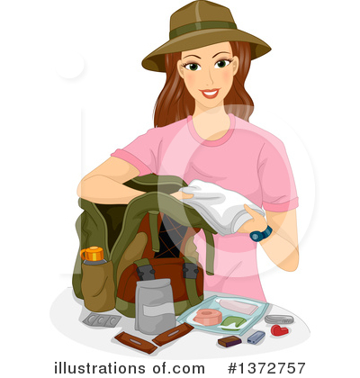 Royalty-Free (RF) Woman Clipart Illustration by BNP Design Studio - Stock Sample #1372757