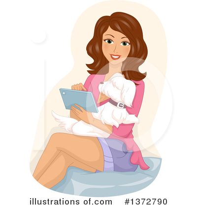 Royalty-Free (RF) Woman Clipart Illustration by BNP Design Studio - Stock Sample #1372790