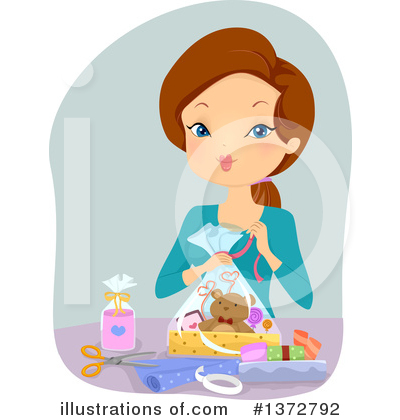 Royalty-Free (RF) Woman Clipart Illustration by BNP Design Studio - Stock Sample #1372792