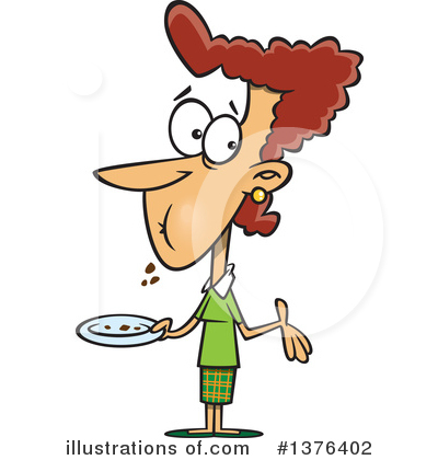 Eating Clipart #1376402 by toonaday