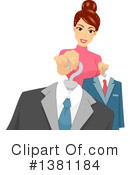 Woman Clipart #1381184 by BNP Design Studio