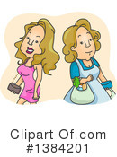 Woman Clipart #1384201 by BNP Design Studio