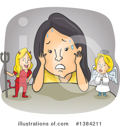 Stressed Clipart #1384211 by BNP Design Studio