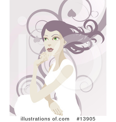 Royalty-Free (RF) Woman Clipart Illustration by AtStockIllustration - Stock Sample #13905