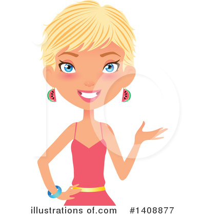 Royalty-Free (RF) Woman Clipart Illustration by Melisende Vector - Stock Sample #1408877