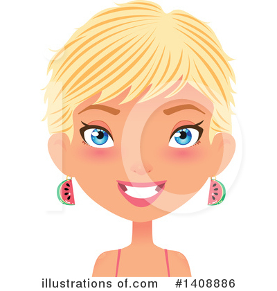 Royalty-Free (RF) Woman Clipart Illustration by Melisende Vector - Stock Sample #1408886