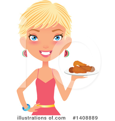 Royalty-Free (RF) Woman Clipart Illustration by Melisende Vector - Stock Sample #1408889