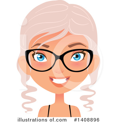 Eyeglasses Clipart #1408896 by Melisende Vector