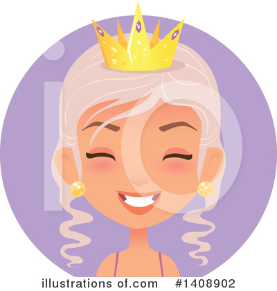 Queen Clipart #1408902 by Melisende Vector