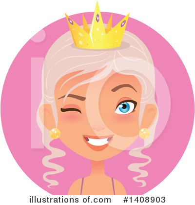 Queen Clipart #1408903 by Melisende Vector