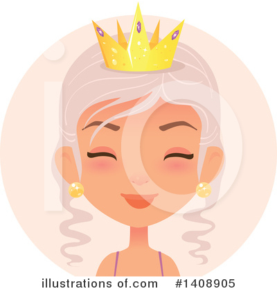 Royalty-Free (RF) Woman Clipart Illustration by Melisende Vector - Stock Sample #1408905
