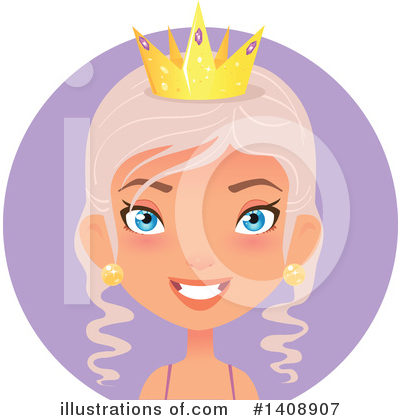 Queen Clipart #1408907 by Melisende Vector