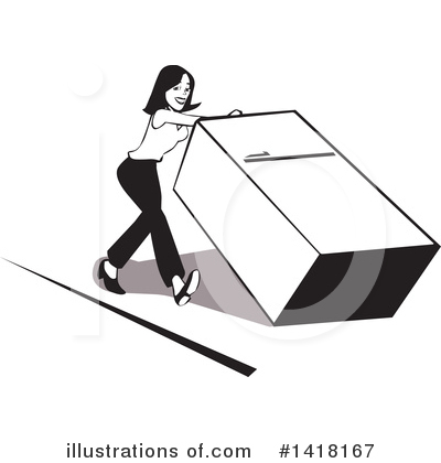 Moving Clipart #1418167 by David Rey