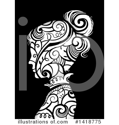 Royalty-Free (RF) Woman Clipart Illustration by BNP Design Studio - Stock Sample #1418775