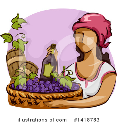 Royalty-Free (RF) Woman Clipart Illustration by BNP Design Studio - Stock Sample #1418783