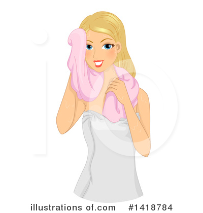 Royalty-Free (RF) Woman Clipart Illustration by BNP Design Studio - Stock Sample #1418784