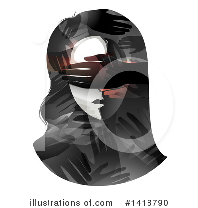Royalty-Free (RF) Woman Clipart Illustration by BNP Design Studio - Stock Sample #1418790