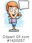 Woman Clipart #1420257 by Cory Thoman