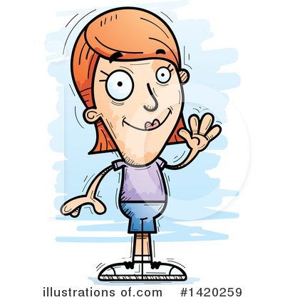 Royalty-Free (RF) Woman Clipart Illustration by Cory Thoman - Stock Sample #1420259